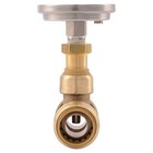Sharkbite 24439 3 4  Push-fit Dzr Brass Temperature Gauge