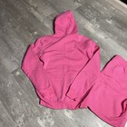 Mens Adidas Fleece Pink black Hoodie   Sweat Shorts Top Size M Bottom Size L