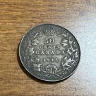 1916 Canada Sterling Silver George V 50 Cents Half Dollar Vf