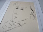 Original Ink Drawing  Portrait  23581 