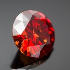 Premium 10 Ct Cvd Lab Grown Diamond Red Color Round Cut Vvs1 Clarity Certified