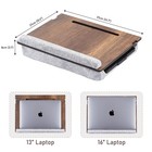 Lap Desk For Laptop - Laptop Tray With Cushion  Portable Lap Desk For Lap  Ad   