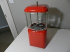 Vintage  Acorn Gumball Vending Machine- 5 Cent Gumball Machine- Glass Globe