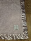 Little Giraffe Light Pink Baby Blanket Lovey Satin Trim Security Chenille 