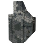 Inside-the-waistband  iwb  Tuckable Kydex Holster - Hexcamo Gray - Optic Ready