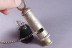 Vintage Whistle London Metropolitan Police Issue Whistle J Hudson     10 