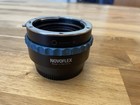 Novoflex Nex nik Adapter For Nikon F-mount Lens To Sony E-mount Ex