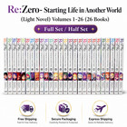 Re zero- Starting Life In Another World  light Novel  Vol 1-26 English Version