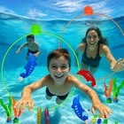 Tsarasi   27pcs Pool Diving Toy Set Kids Underwater Swim Training Game Toys