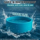 Heated Water Bowl For Pes Dogs Cats Waterproof Outdoor Winter Water Feeder 3 2 L