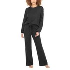 Honeydew Women s 2-piece Super Soft Rib Lounge Set  Charcoal  gray   Size S