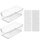 Large Transparent Hermit Crab Tank Climbing Ramp Aquarium Salt Pool Toys 2 Pcs