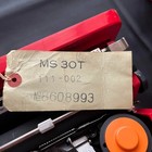 Olivetti Valentine Typewriter Red W  Bucket Case Vintage Italy Ribbon Tag Used