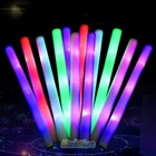 300x Led Baton Foam Sticks Set Light Up Flashing Glow In The Dark Party Supplies