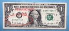 2013 B Duplicate Star Note Error One Dollar Bill Insuficiente Ink Serial Number 