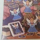 Angels On High Plastic Canvas Patterns Ornament Coasters Card Caddy Stocking