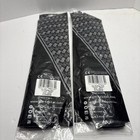  2 Pc Gm Cricket Hex Rubber Grip Black 