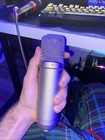 Used Rode Nt1-a Cardioid Condenser Microphone  Large-diaphragm  Mic Only  Silver