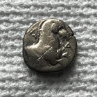 Ancient Greek Silver Coin Maroneia Thrace 398-386 Bc  Ar Triobol Horse Grapes