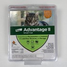 2-pack Elanco Advantage Ii Flea Control For Small Cats 5-9 Lbs