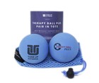 Tune Up Fitness Therapy Balls In Tote Aqua Blue - Trigger Point   Myofascial    