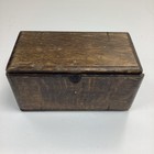 Vtg Singer Puzzle Sewing Box 1889 Model 27 Oak Triptych 12 Attachments