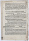1497 Incunabula Leaf Epistola Iiii De Haeresibus Jerome Latin Folio