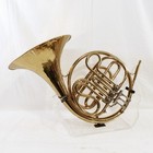 Vintage C g  Conn Single French Horn W  Conn Case   Benge 11 Mouthpiece