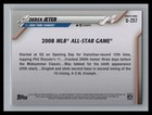 2020 Topps Update  u-257 Derek Jeter 2008 All Star Game New York Yankees