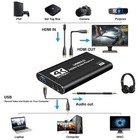 4k Capture Card Audio Video Usb 3 0 Hdmi Video Capture Device Full Hd Recording