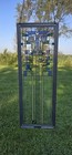 Frank Lloyd Wright Waterlilies Stained Glass Art Wall Decor Plaque 17  X 6 5 