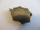 Antique Victorian Shell Cameo Marcasite Pendant