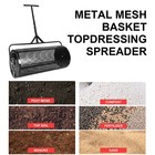 36 Inch Compost Spreader Peat Moss Spreader With T Shaped Handle Adjustable