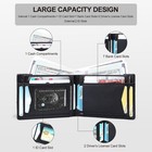 Wallet For Men - Slim Leather Bifold Wallets With Money Clip Credit Card Holder 