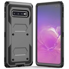 For Samsung Galaxy S10 s10 Plus s10e Phone Hybrid Case Rugged Hard Rubber Cover