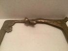 Vtg  Brass Frame Art Nouveau  lady By The Lake  Design Heavy
