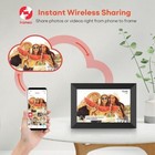 Frameo  Wifi Digital Picture Frame hd Touch Screen  App Sharing electronic