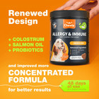 Dog Allergy Relief Chews Anti Itch Dog Allergy Chews With Salmon Oil 12 7 Oz