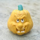 5 Vintage Mini Russ Halloween Anthropomorphic Pumpkin Crazy Face Jack O Lanterns