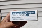 5 Boxes 25k Total Stcr 5019 1 4  Staples For H2b Hammer Tacker Bostitch 82504