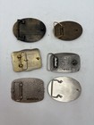 Vintage Belt Buckle Lot Metal Brass Mining Rodeo Trap Horse Eagle