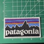     extremely Rare  - Patagonia Embroidered Iron On 4    Patch - New Hiking Outdoors