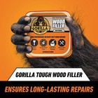 Gorilla 16 Oz Natural Wood Filler Tub All Purpose  Paintable  Sandable