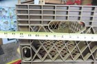 Beige Farmland Dairies 19  X 13  Rectangular Milk Crate Container Carrying Case