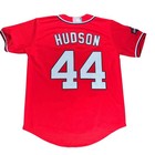 Majestic Washington Nationals Hudson 44 2019 World Series Jersey Kids Medium Red