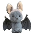 Nwt Broox Bat Plush Stuffed Animal Soft Gray Halloween Decor Kids Gift   