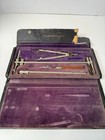 Vintage Frederick Post Treasure Chest 915n Beam Compass Drafting Set Incomplete