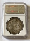 1776           Colonial America   s - Spain - Mexico Silver 8 Reales Ngc Vf 35