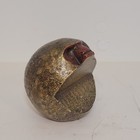 Vintage Japanese Cast Iron Monkey Figurine Okimono 