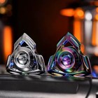 Finger Spinner   Stress Relief Edc Fidget Toy   Long-lasting Spin - Silver